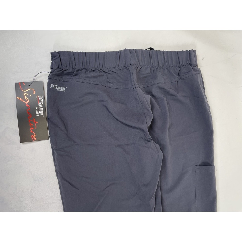 Greys Anatomy Barco Scrubs 3PKT Cargo Low Rise Straight Pants GRAPHITE Womens S - Picture 5 of 8